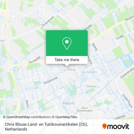 Chris Blouw Land- en Tuinbouwartikelen (Cb) map