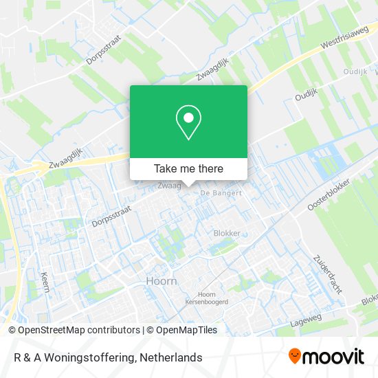 R & A Woningstoffering map