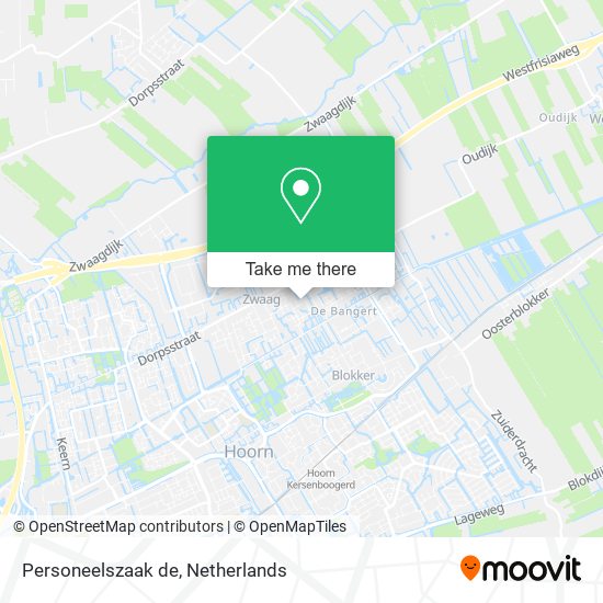 Personeelszaak de map