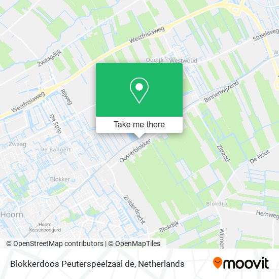 Blokkerdoos Peuterspeelzaal de map