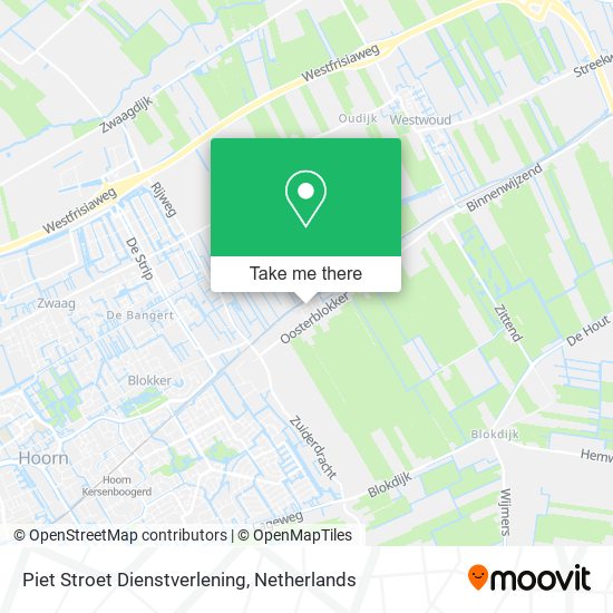 Piet Stroet Dienstverlening map