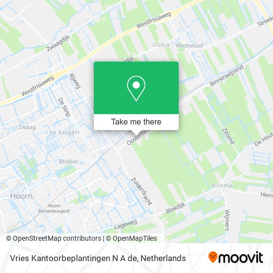 Vries Kantoorbeplantingen N A de map