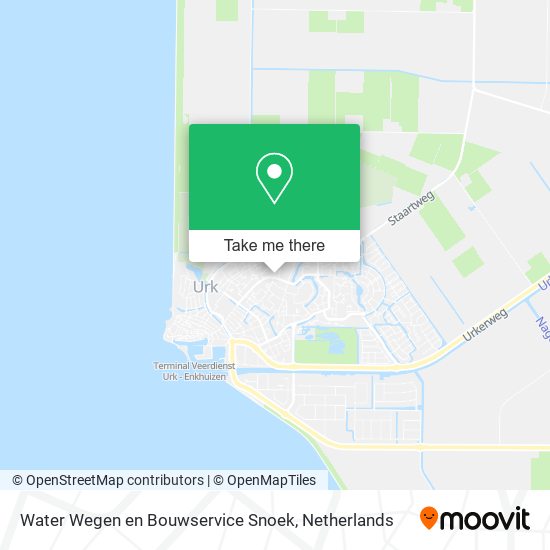 Water Wegen en Bouwservice Snoek map