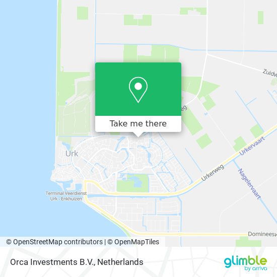 Orca Investments B.V. map