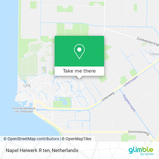 Napel Heiwerk R ten map