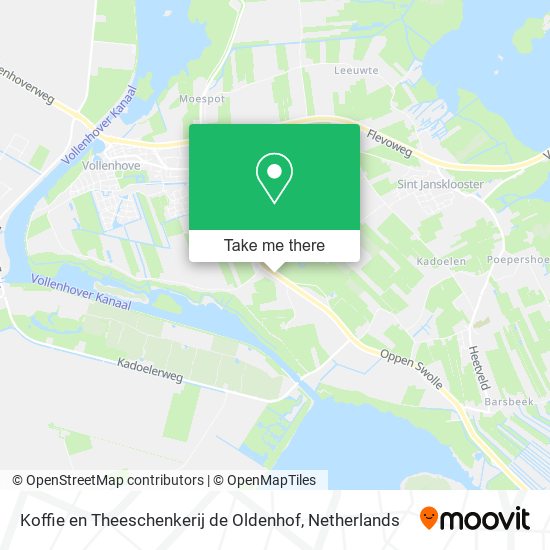 Koffie en Theeschenkerij de Oldenhof map