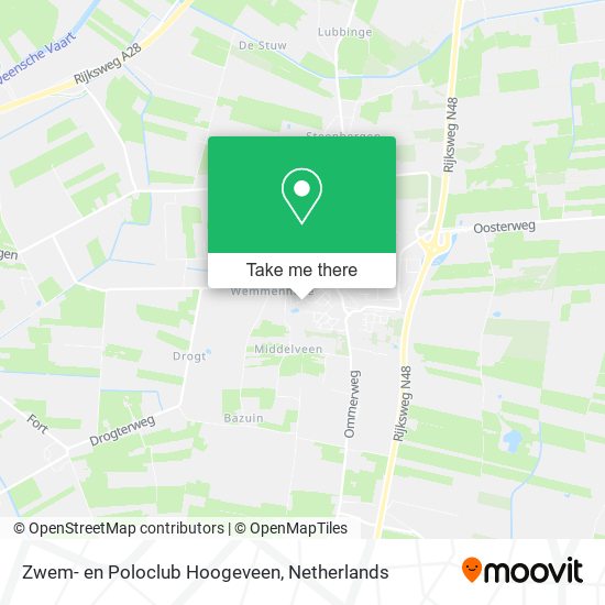 Zwem- en Poloclub Hoogeveen Karte