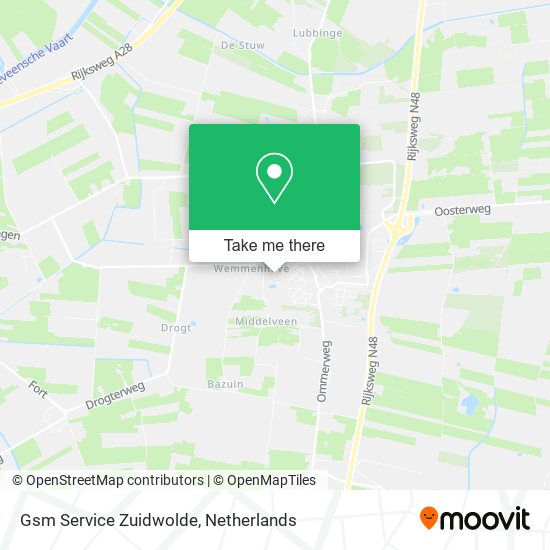 Gsm Service Zuidwolde map