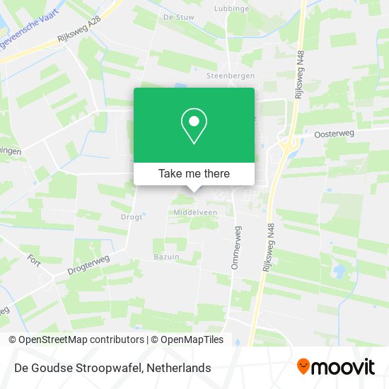 De Goudse Stroopwafel map