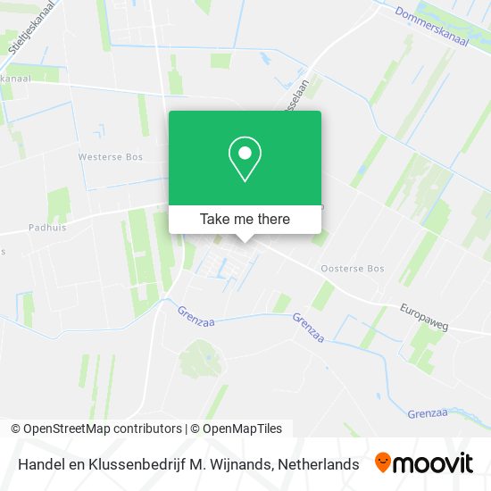 Handel en Klussenbedrijf M. Wijnands Karte