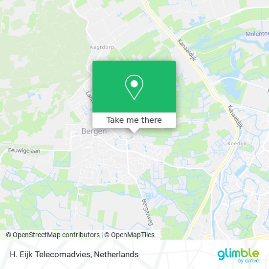 H. Eijk Telecomadvies map