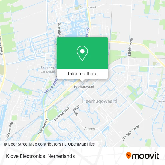 Klove Electronics map