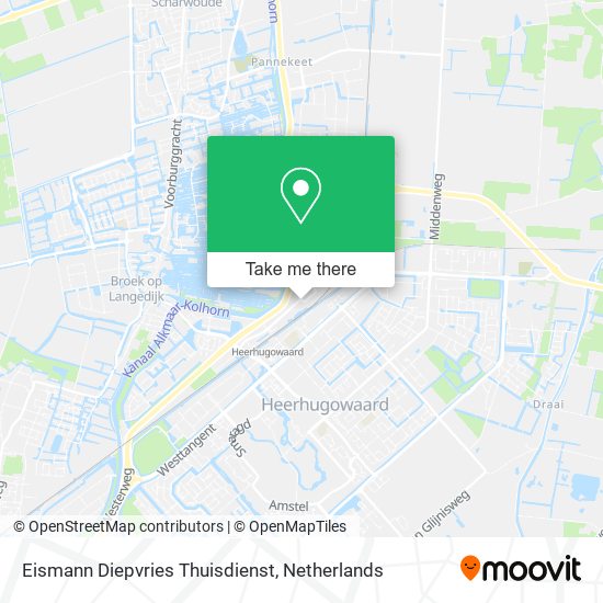 Eismann Diepvries Thuisdienst map