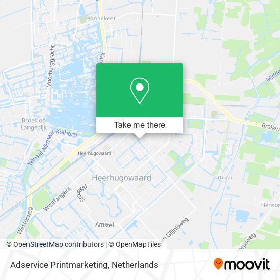 Adservice Printmarketing Karte