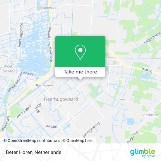 Beter Horen map