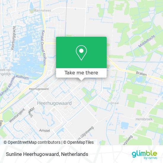 Sunline Heerhugowaard map