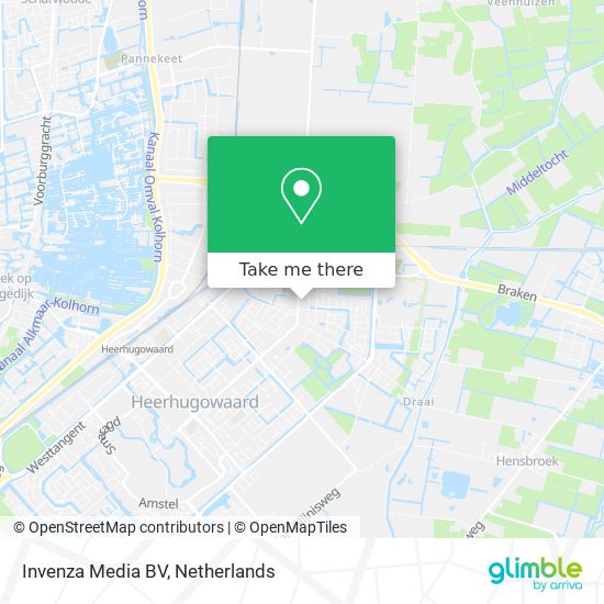 Invenza Media BV map