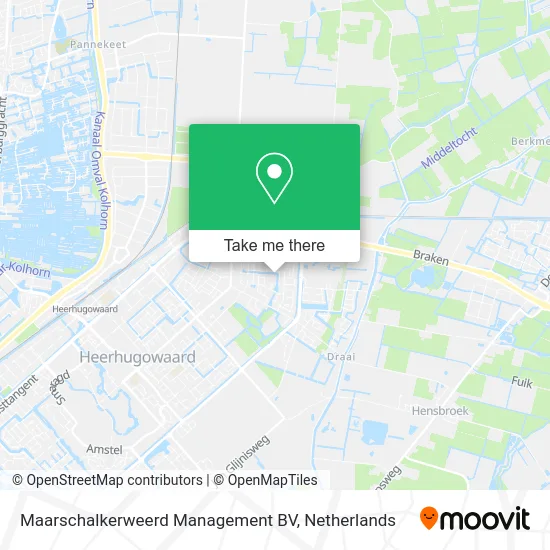Maarschalkerweerd Management BV map