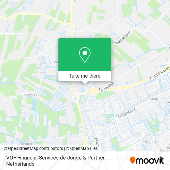 VOF Financial Services de Jonge & Partner Karte