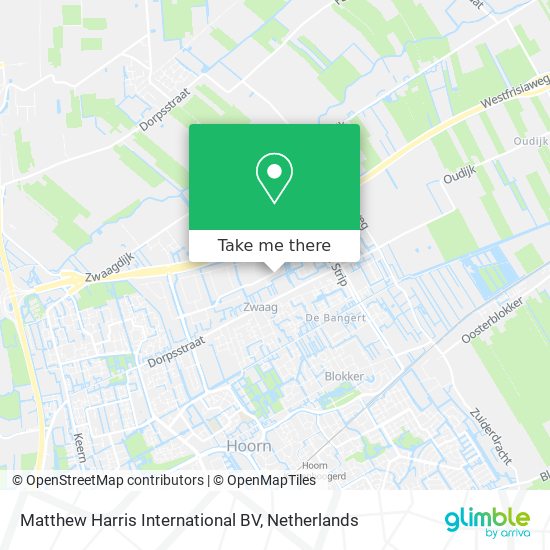 Matthew Harris International BV map