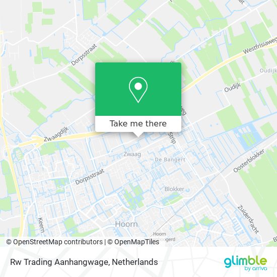 Rw Trading Aanhangwage map