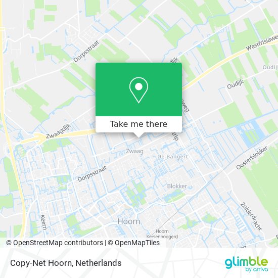 Copy-Net Hoorn map