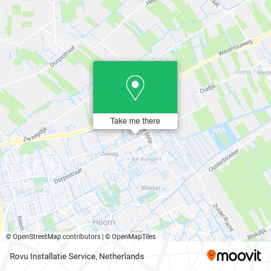 Rovu Installatie Service map