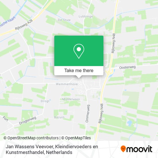 Jan Wassens Veevoer, Kleindiervoeders en Kunstmesthandel map