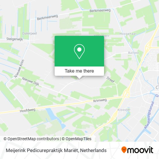 Meijerink Pedicurepraktijk Mariët map