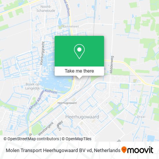 Molen Transport Heerhugowaard BV vd map