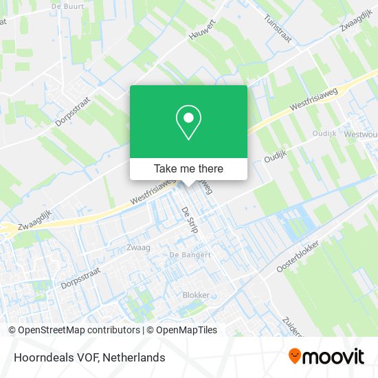 Hoorndeals VOF map