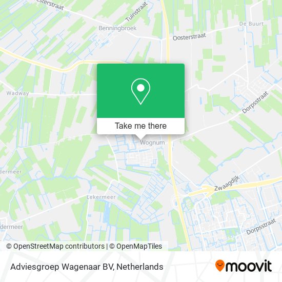 Adviesgroep Wagenaar BV Karte