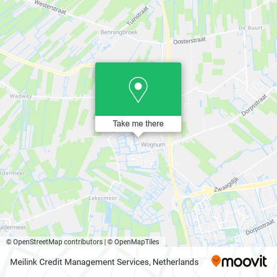 Meilink Credit Management Services map