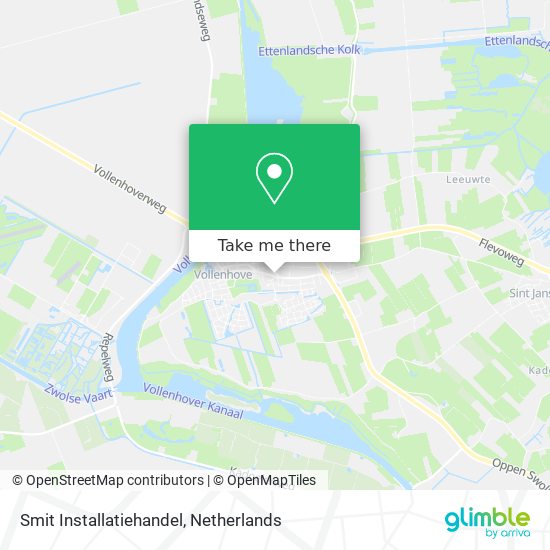 Smit Installatiehandel Karte