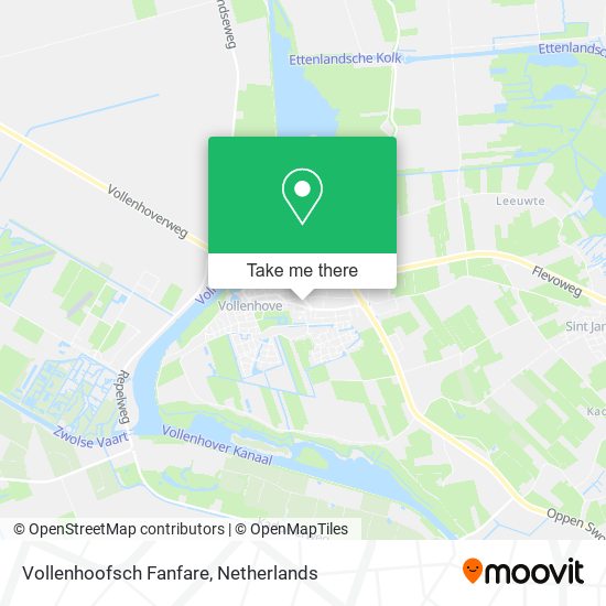 Vollenhoofsch Fanfare map