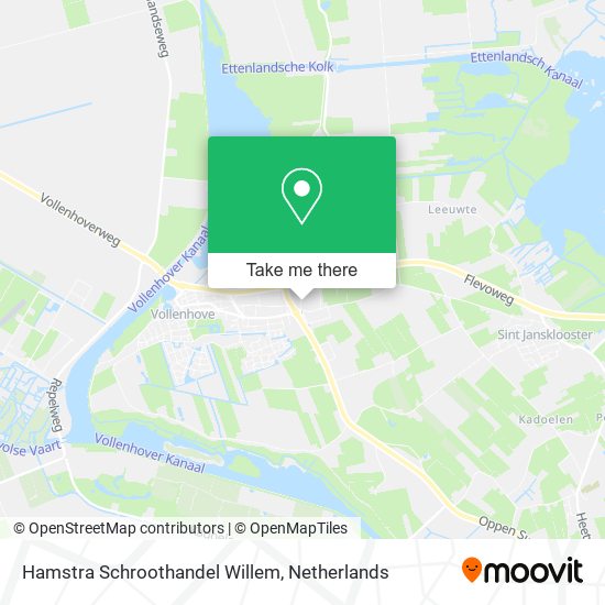 Hamstra Schroothandel Willem map