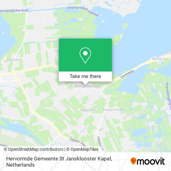 Hervormde Gemeente St Jansklooster Kapel map