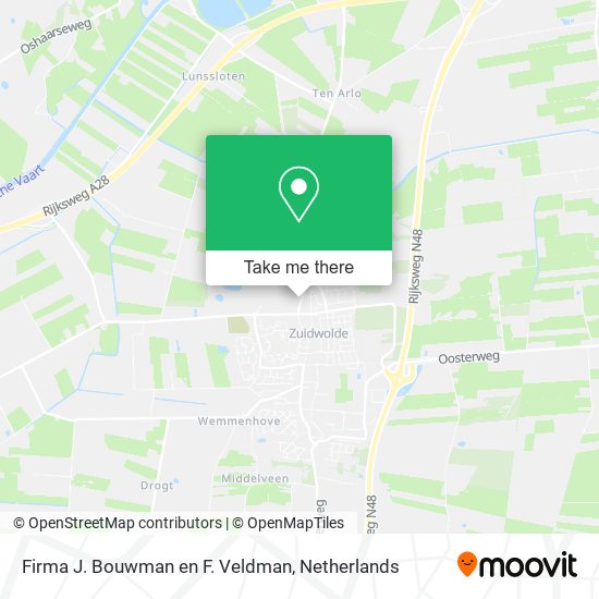 Firma J. Bouwman en F. Veldman map