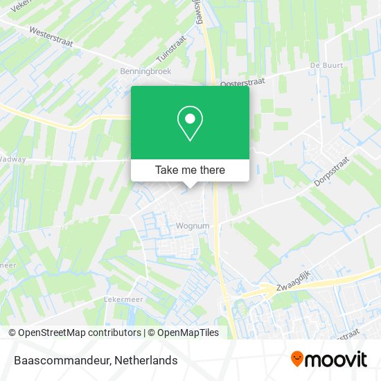 Baascommandeur map