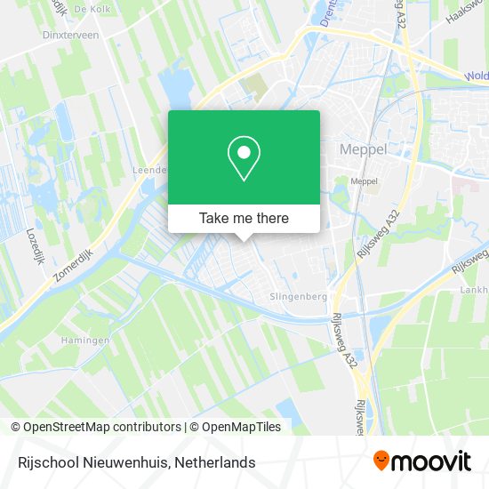 Rijschool Nieuwenhuis map