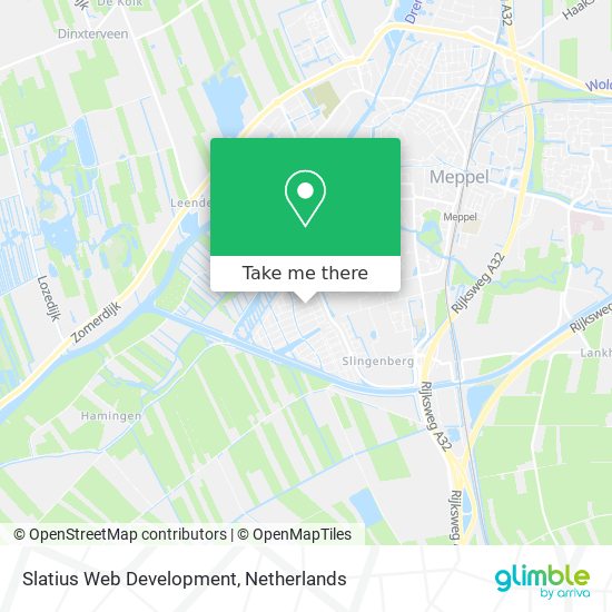 Slatius Web Development map