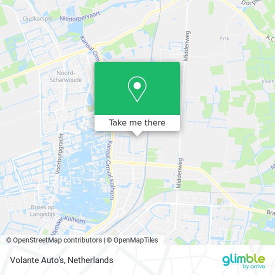 Volante Auto's map