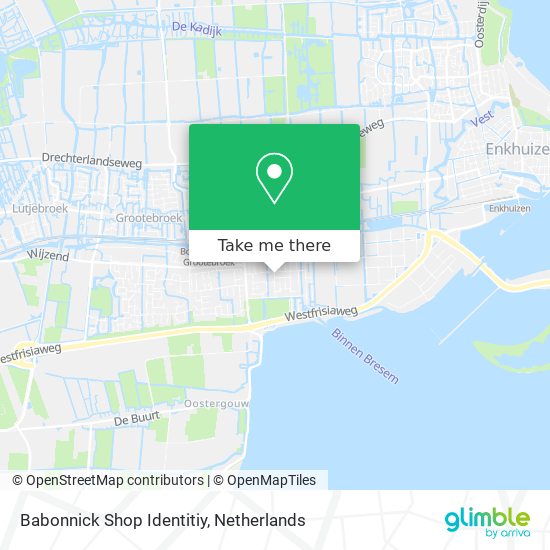 Babonnick Shop Identitiy map