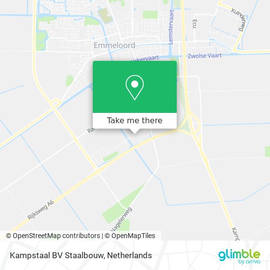 Kampstaal BV Staalbouw Karte