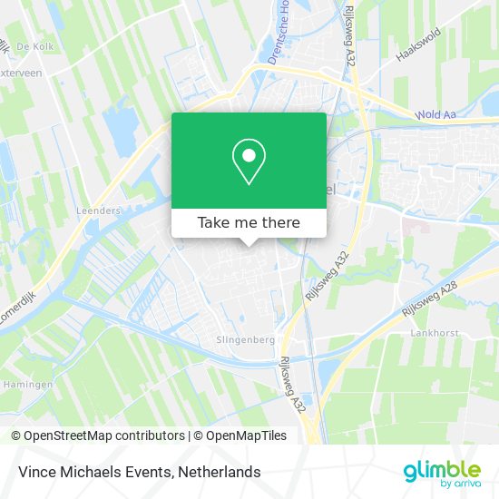 Vince Michaels Events map