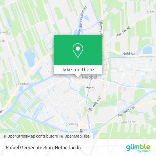 Rafaël Gemeente Sion Karte