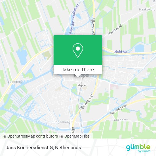 Jans Koeriersdienst G map