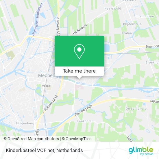 Kinderkasteel VOF het Karte