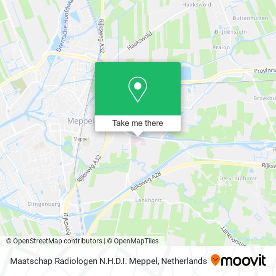 Maatschap Radiologen N.H.D.I. Meppel map