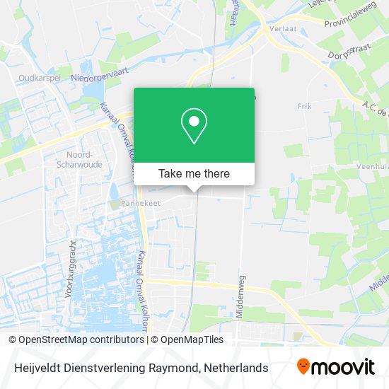 Heijveldt Dienstverlening Raymond map